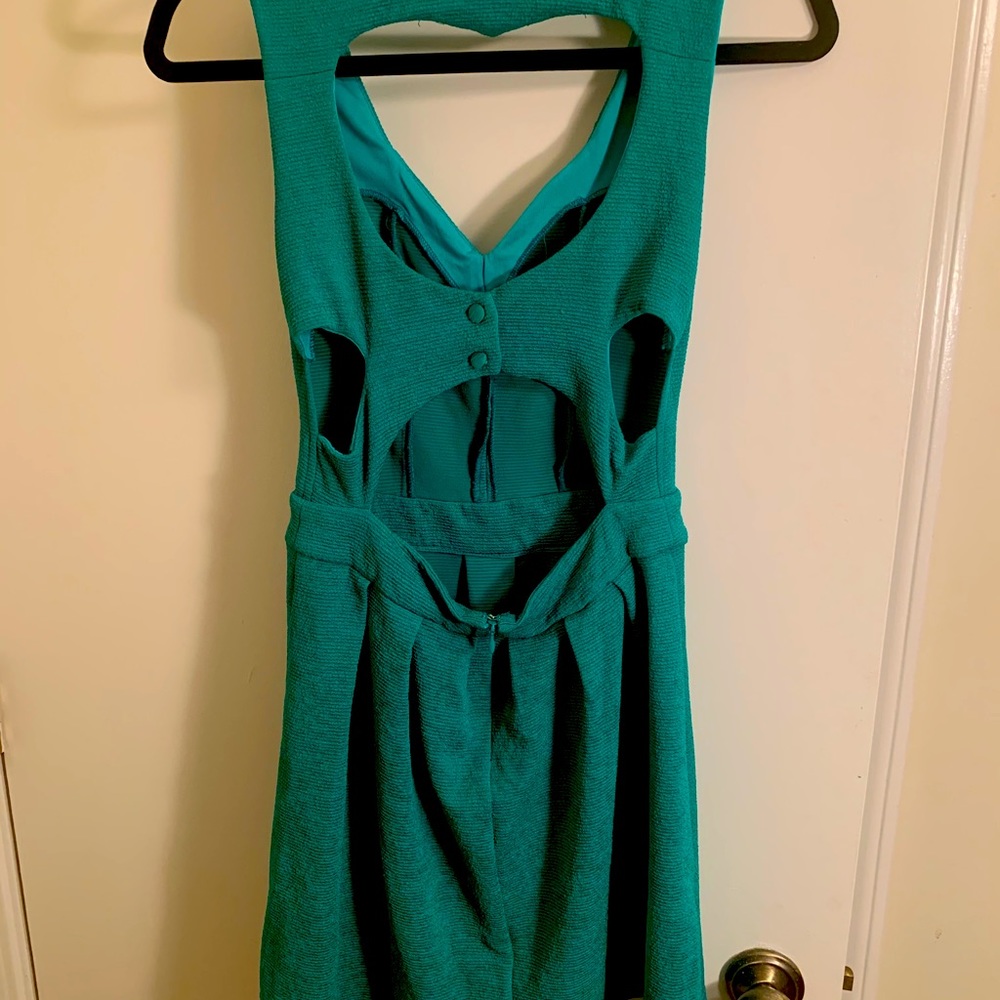 Green dress